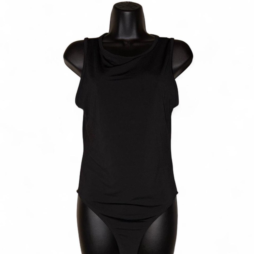 Forever 21 Black Sleeveless Bodysuit